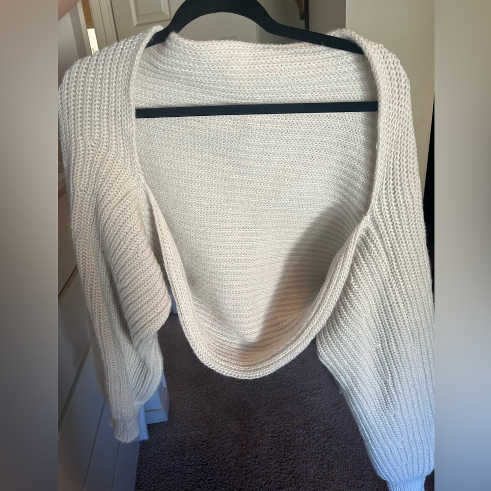 Beige bolero